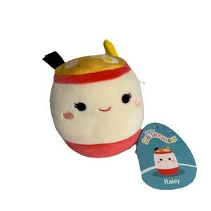 Squishmallow‎ 7.5" Raisy The Ramen Noodles Plush NEW